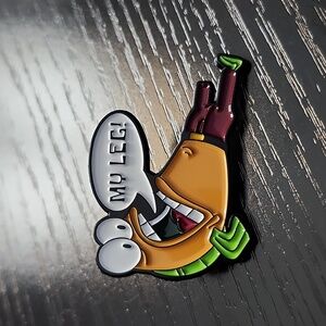Nickelodeon's SpongeBob Fish Resident "My Leg!" Enamel Pin